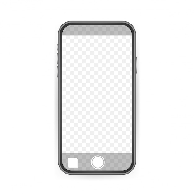 Premium Vector Empty Smartphone Screen Illustration