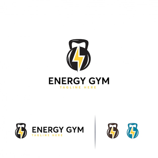 Download Free Energy Gym Logo Template Premium Vector Use our free logo maker to create a logo and build your brand. Put your logo on business cards, promotional products, or your website for brand visibility.