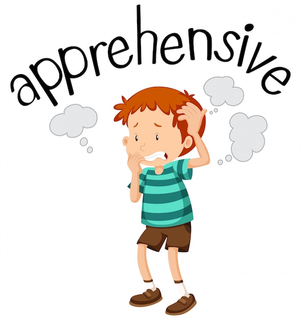 english-vocabulary-of-apprehensive-vector-free-download