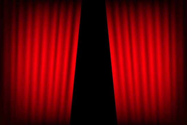 Entertainment Curtains Background For Movies Beautiful Red