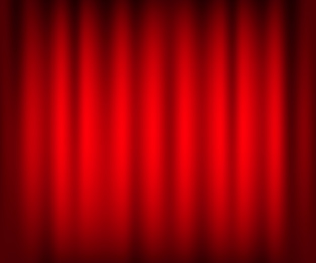 Entertainment Curtains For Movies Beautiful Red Theatre Folded