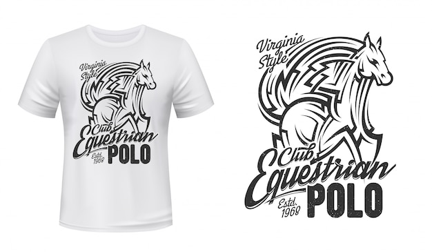 Download Free Equestrian Polo Sport T Shirt Print Horse Premium Vector Use our free logo maker to create a logo and build your brand. Put your logo on business cards, promotional products, or your website for brand visibility.