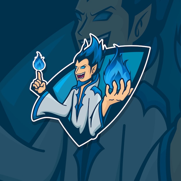 Download Free Esport Gamer Logo Wizard Premium Vector Use our free logo maker to create a logo and build your brand. Put your logo on business cards, promotional products, or your website for brand visibility.