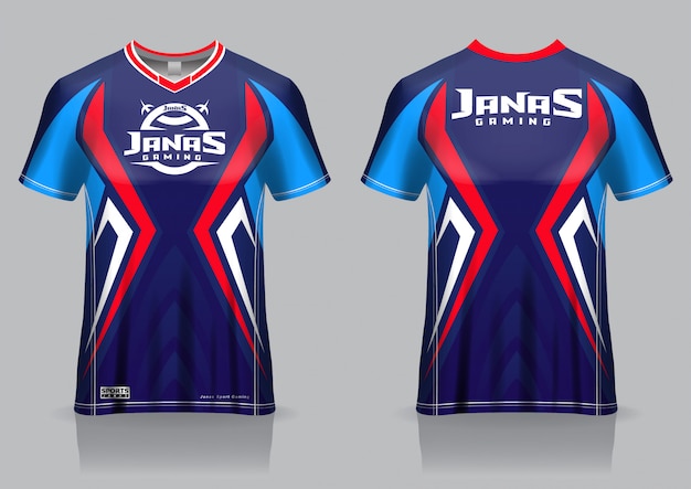 Download Free Esport Gaming T Shirt Jersey Template Uniform Front And Back Use our free logo maker to create a logo and build your brand. Put your logo on business cards, promotional products, or your website for brand visibility.