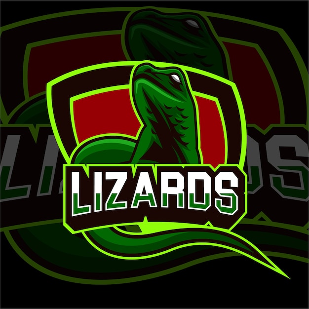 Download Free Esports Gaming Logo Lizards Animals Premium Vector Use our free logo maker to create a logo and build your brand. Put your logo on business cards, promotional products, or your website for brand visibility.