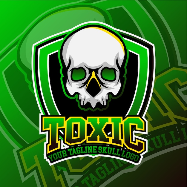 Download Free Esports Gaming Logo Skull Theme Premium Vector Use our free logo maker to create a logo and build your brand. Put your logo on business cards, promotional products, or your website for brand visibility.