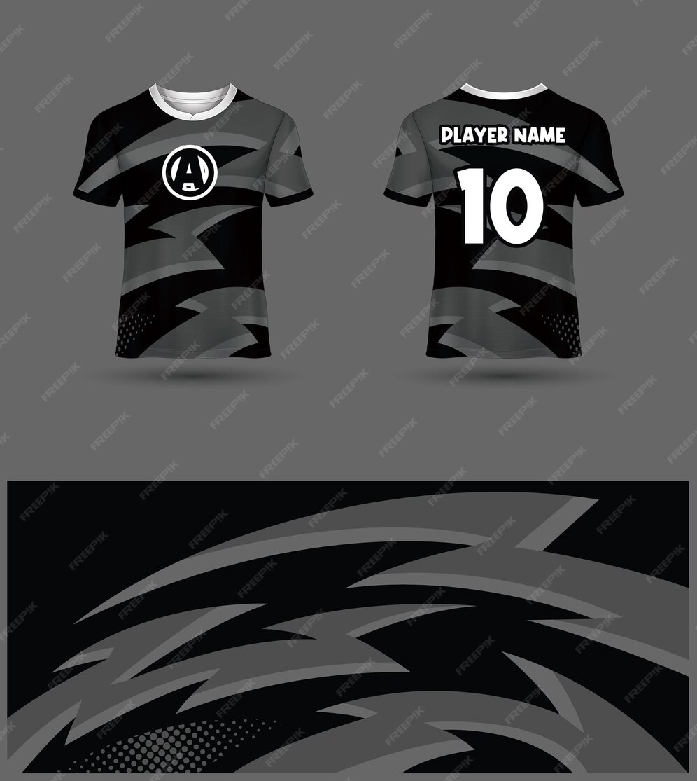 Premium Vector | Esports gaming t shirt jersey template