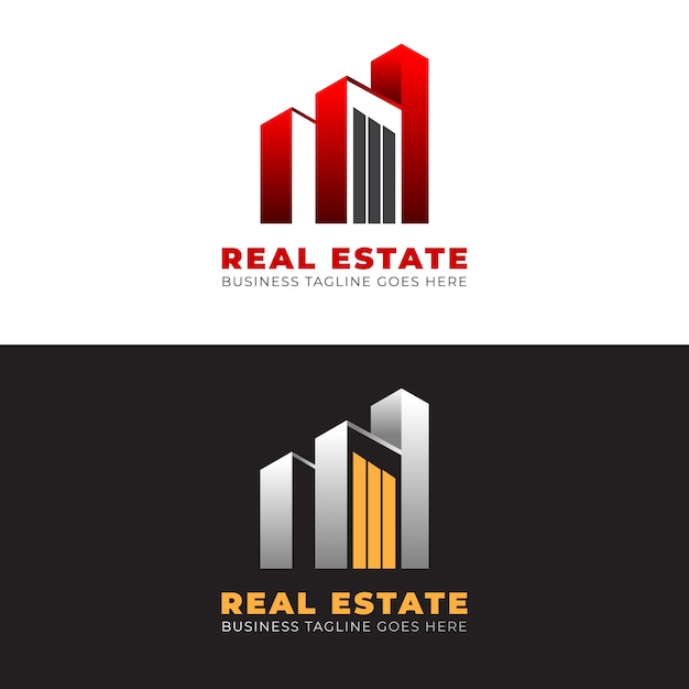 Download Free Estate Logo Template Design With Modern Shapes Premium Vector Use our free logo maker to create a logo and build your brand. Put your logo on business cards, promotional products, or your website for brand visibility.
