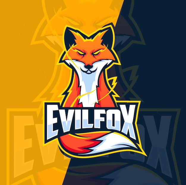 Download Free Evil Fox Mascot Esport Logo Design Premium Vector Use our free logo maker to create a logo and build your brand. Put your logo on business cards, promotional products, or your website for brand visibility.