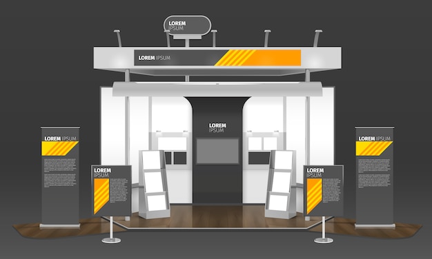 Download Exhibition Stand Vectors, Photos and PSD files | Free Download