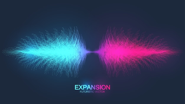 Premium Vector | Expansion of life. colorful explosion background with ...