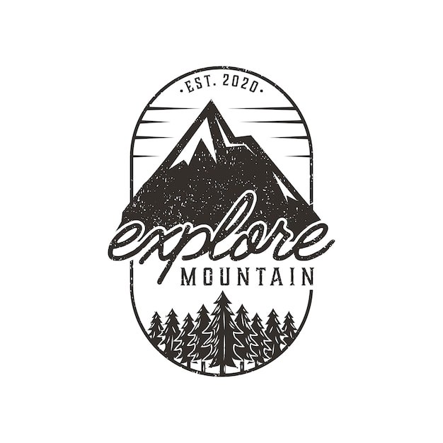 Download Free Explore Mountain Vintage Logo Design Template Premium Vector Use our free logo maker to create a logo and build your brand. Put your logo on business cards, promotional products, or your website for brand visibility.