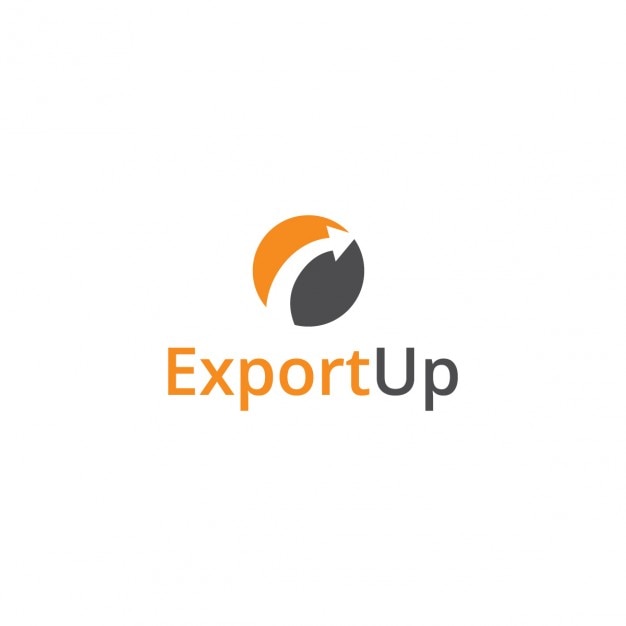 Export up logo Vector | Free Download