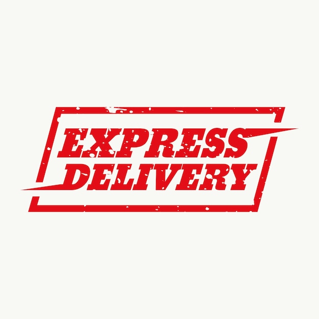 Express delivery sign | Free Vector