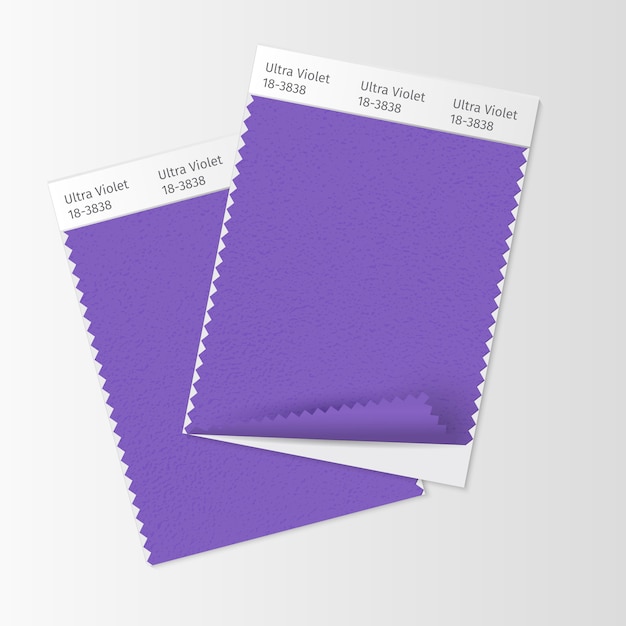 Free Vector Fabric samples, textile swatch template