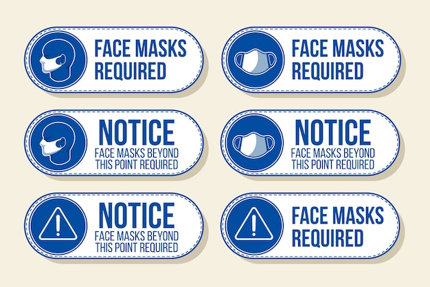 Download Free Download Free Face Mask Required Sign Collection Vector Freepik Use our free logo maker to create a logo and build your brand. Put your logo on business cards, promotional products, or your website for brand visibility.