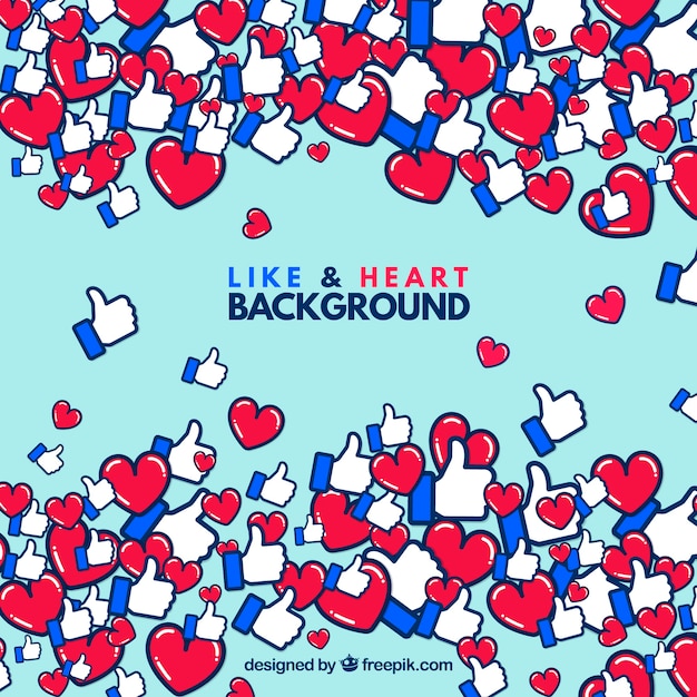 Download Free Facebook Background With Likes And Hearts Free Vector Use our free logo maker to create a logo and build your brand. Put your logo on business cards, promotional products, or your website for brand visibility.