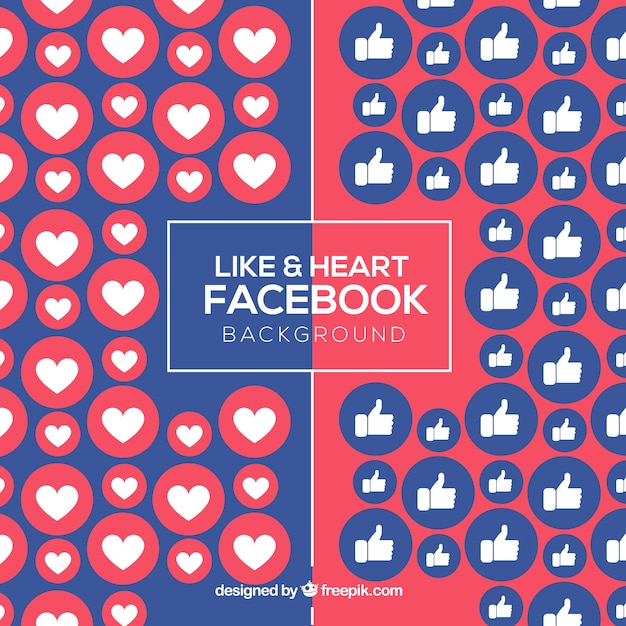 Download Free Facebook Background With Likes And Hearts Free Vector Use our free logo maker to create a logo and build your brand. Put your logo on business cards, promotional products, or your website for brand visibility.