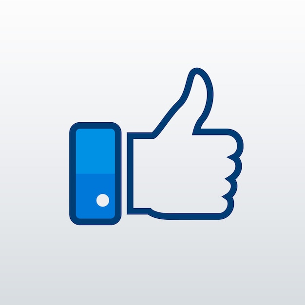 Download Free Vector | Facebook like icon