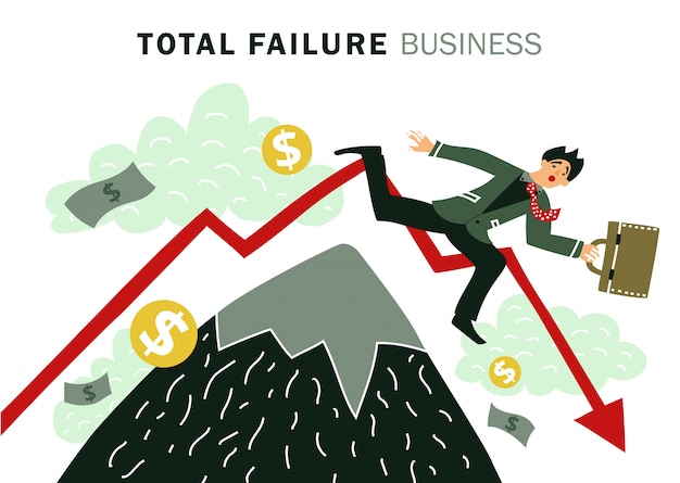 Failure Business Vector | Free Download