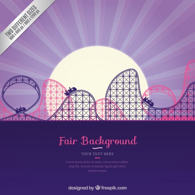 Fair background in purple tones Vector | Free Download