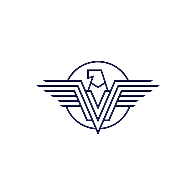 Download Free Falcon Eagle V Letter Wings Logo Premium Vector Use our free logo maker to create a logo and build your brand. Put your logo on business cards, promotional products, or your website for brand visibility.