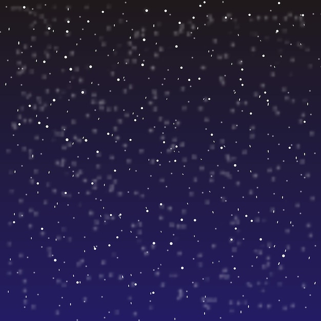 立ち下がり雪の背景 雪のイラスト 冬の雪の空 プレミアムベクター