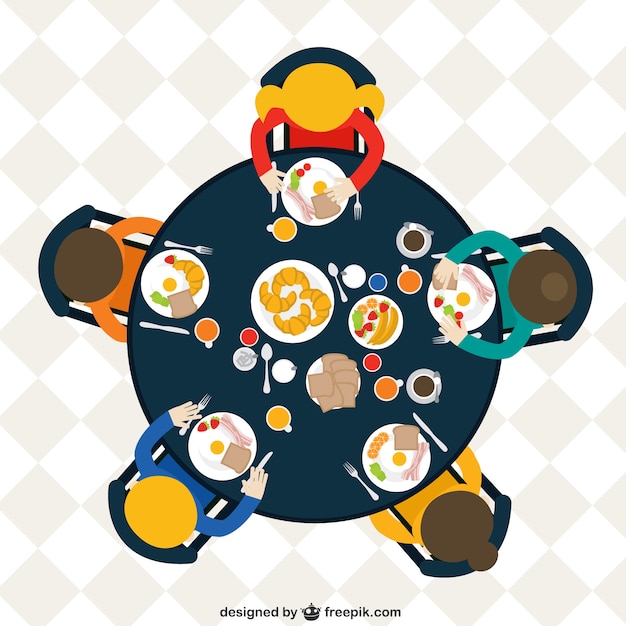 family breakfast clipart - photo #15