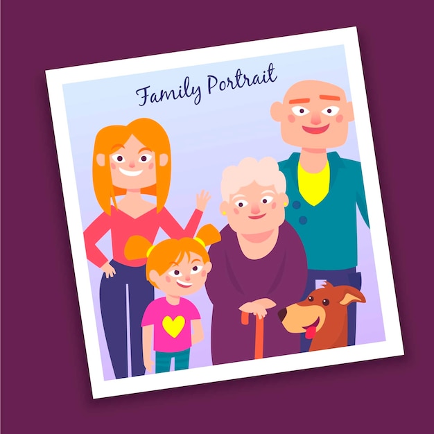 Free Free 161 Family Portrait Svg SVG PNG EPS DXF File
