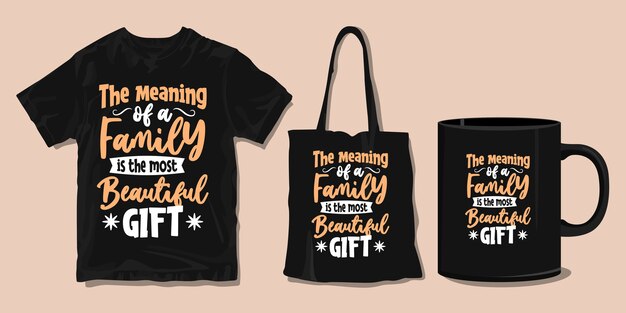 premium-vector-family-t-shirt-typography-quotes-merchandise-for-print