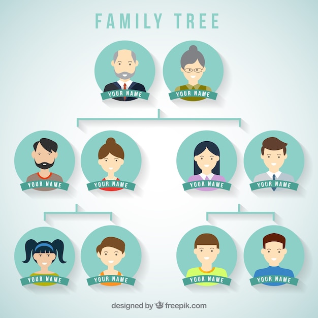 Family tree Vector | Premium Download