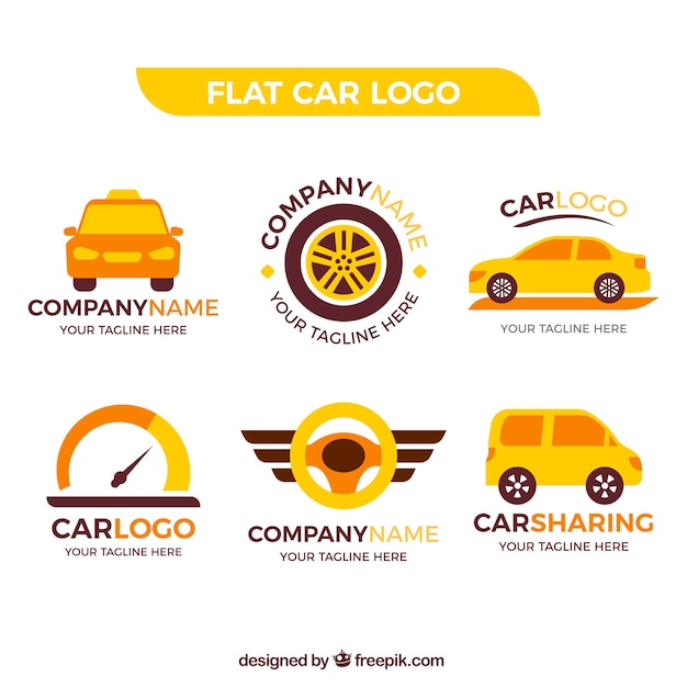 Download Free Fantastic Car Logos With Orange And Yellow Details Free Vector Use our free logo maker to create a logo and build your brand. Put your logo on business cards, promotional products, or your website for brand visibility.