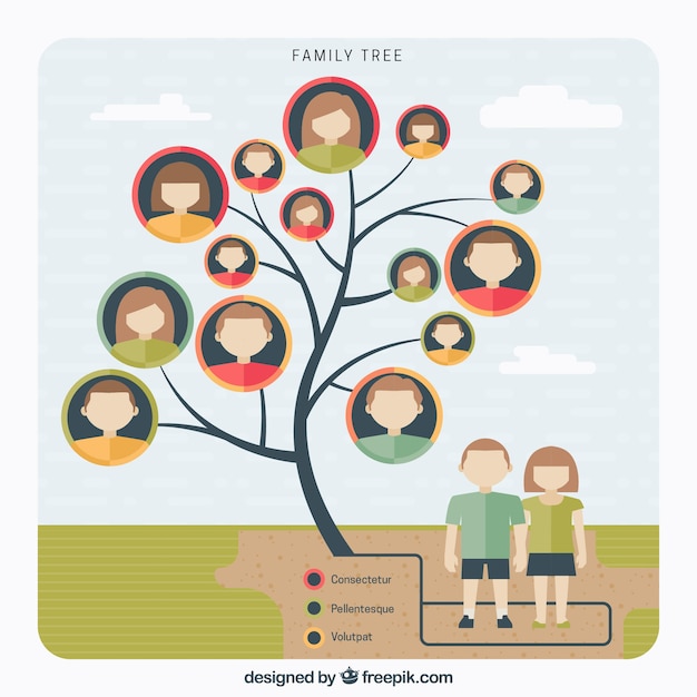 Free Free 260 Vector Family Tree Svg Free SVG PNG EPS DXF File