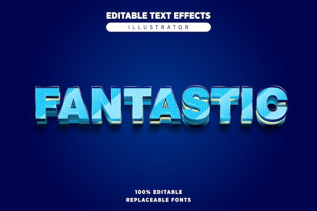 premium-vector-fantastic-text-effect-editable