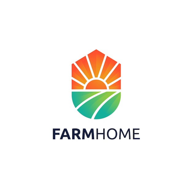 Download Free Farm Home Logo Design Premium Vector Use our free logo maker to create a logo and build your brand. Put your logo on business cards, promotional products, or your website for brand visibility.