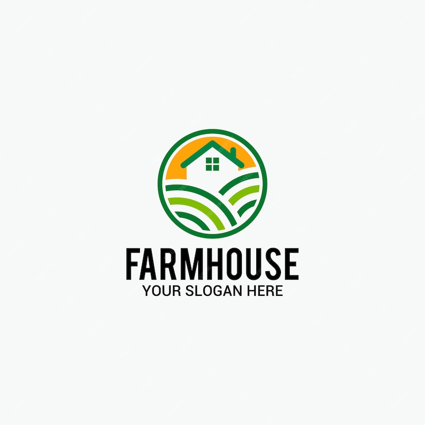 Premium Vector | Farmhouse logo