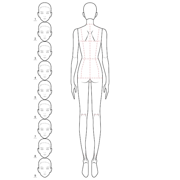 body templates for photoshop
