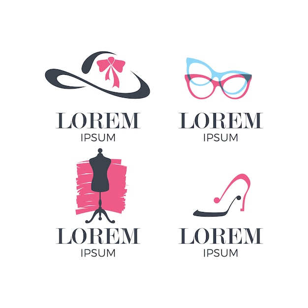Download Free Fashion Logo Collection Free Vector Use our free logo maker to create a logo and build your brand. Put your logo on business cards, promotional products, or your website for brand visibility.