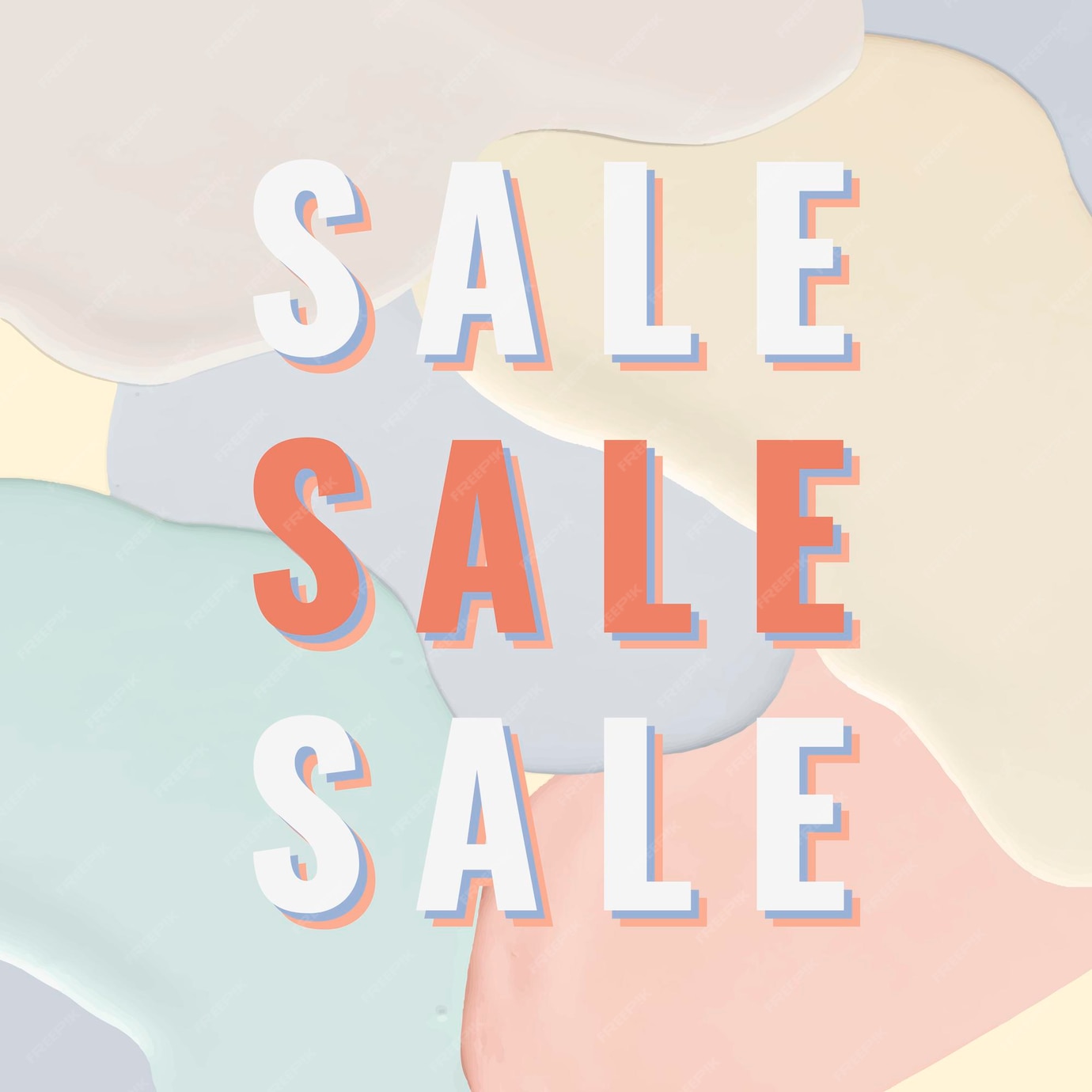 Free Vector | Fashion sale banner template pastel