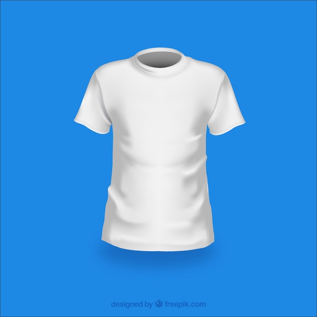 Download Fashion white t-shirt vector pack | Free Vector