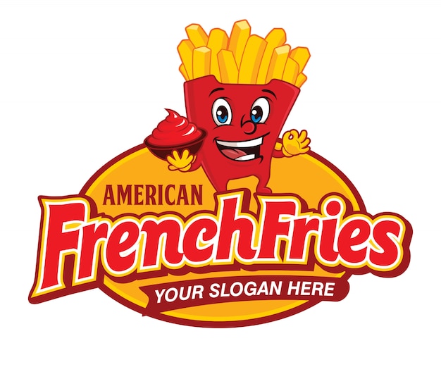 Download Free Fast Food American French Fries Logo Cartoon Premium Vector Use our free logo maker to create a logo and build your brand. Put your logo on business cards, promotional products, or your website for brand visibility.