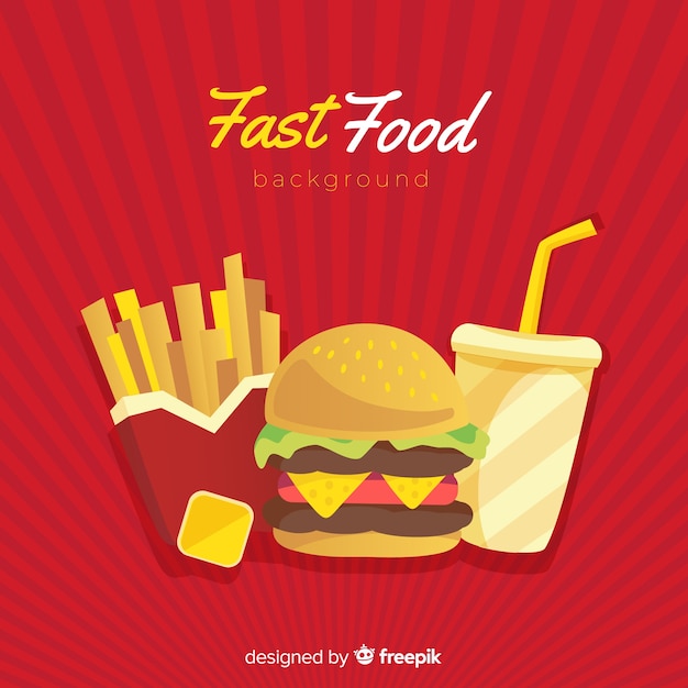 Fast Food Wallpaper Background