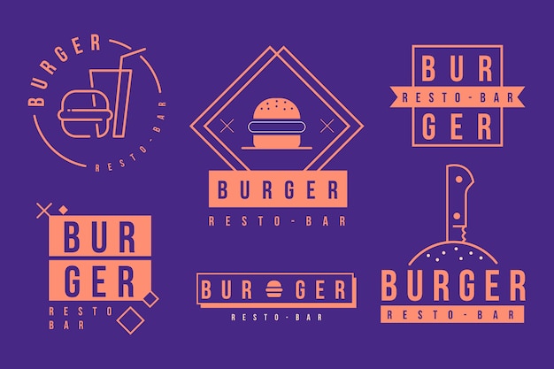Download Free Download This Free Vector Fast Food Burger Company Logo Template Use our free logo maker to create a logo and build your brand. Put your logo on business cards, promotional products, or your website for brand visibility.