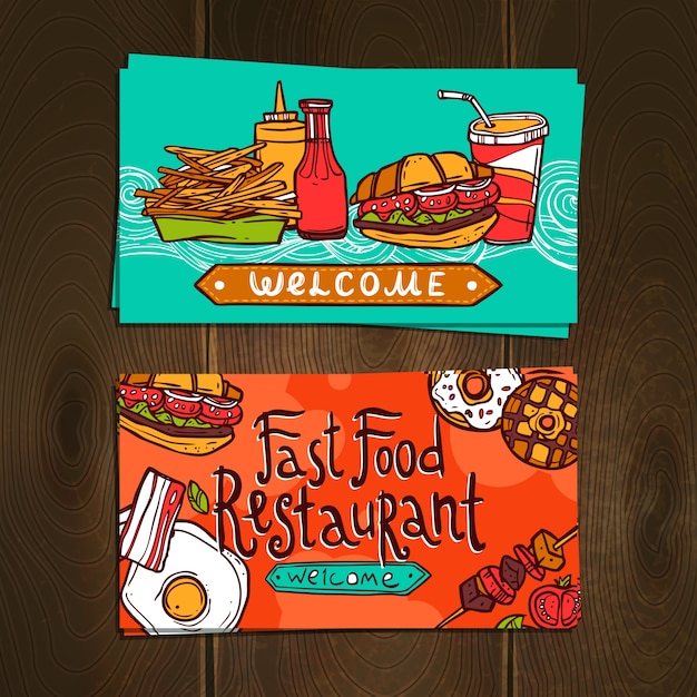 Fast Food Cards