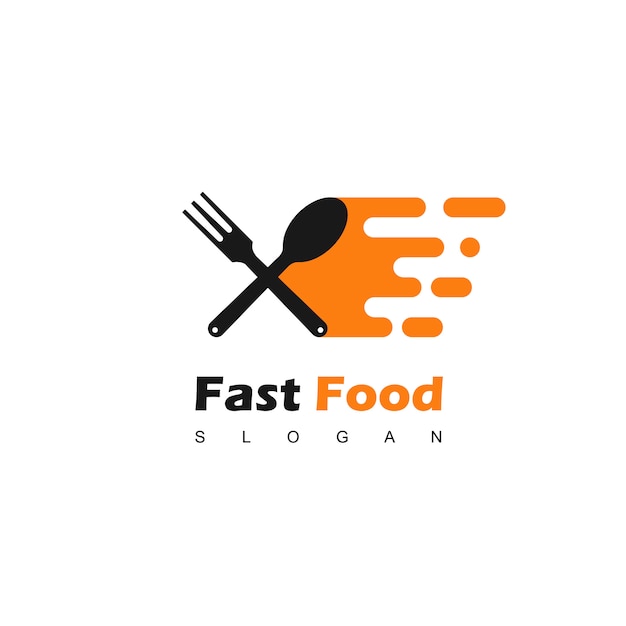 Fast Food Logo Design Vector Premium Vector