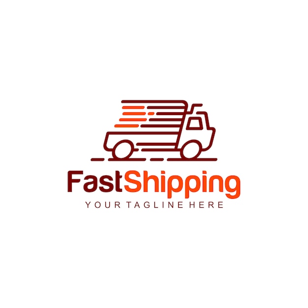 Download Free Fast Shipping Logo Premium Vector Use our free logo maker to create a logo and build your brand. Put your logo on business cards, promotional products, or your website for brand visibility.