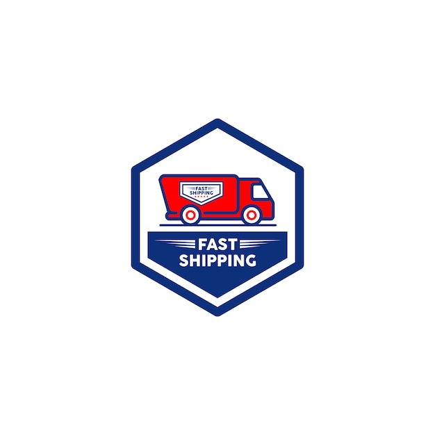 Download Free Fast Shipping Logo Premium Vector Use our free logo maker to create a logo and build your brand. Put your logo on business cards, promotional products, or your website for brand visibility.