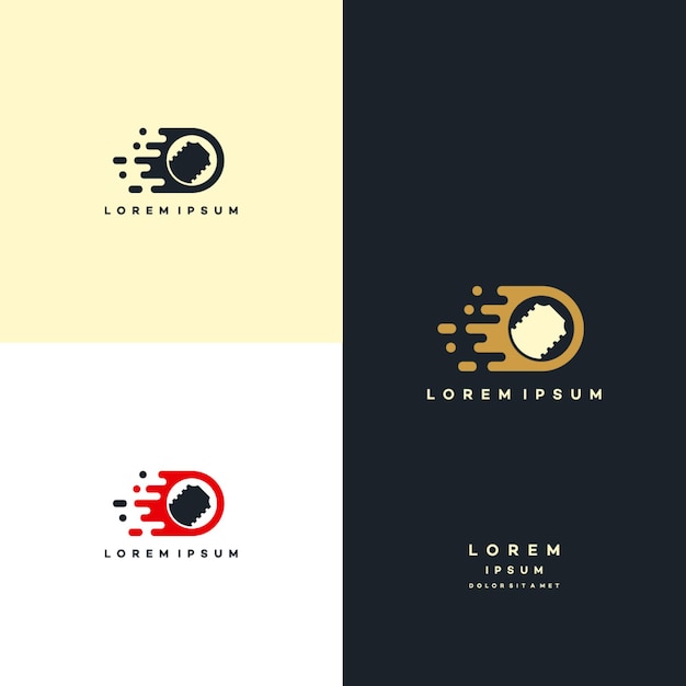 Premium Vector | Fast ticket logo designs concept vector, ticket logo ...