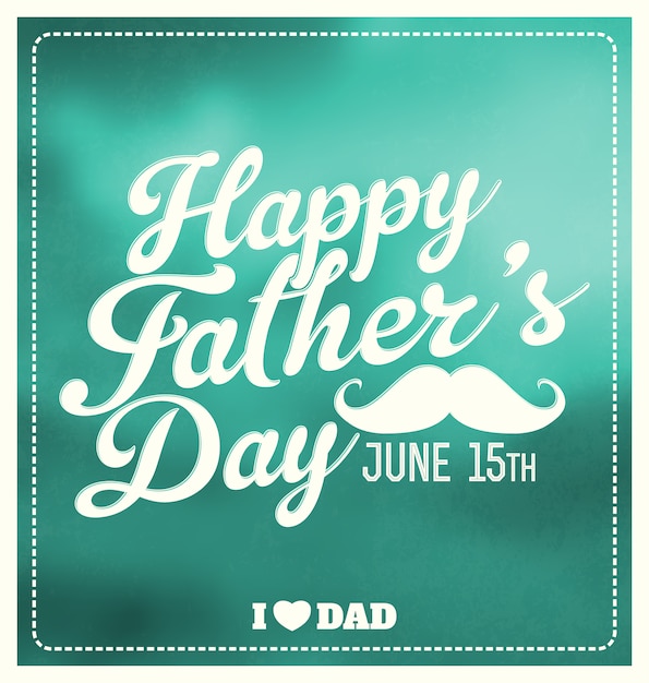 Father\'s day background design