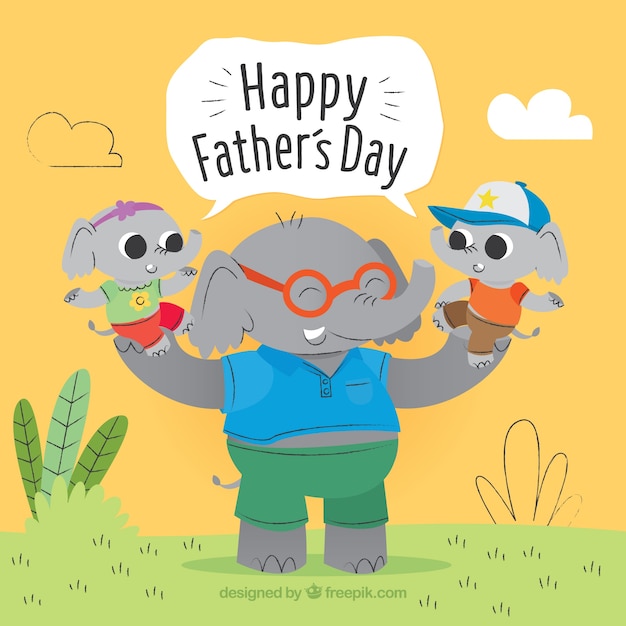 Father\'s day background